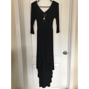 Forever 21 Hi-Low Black Dress